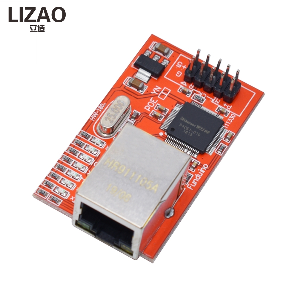 Ethernet Module W5500 - W5100 Ethernet Module, 3.3V LAN Network