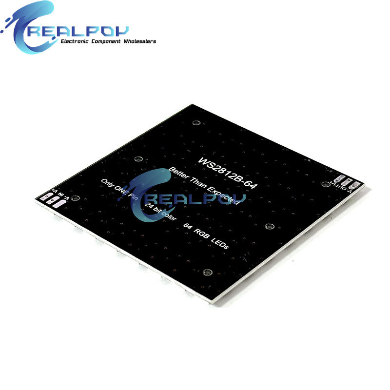 WS2812 LED 5050 RGB 8x8 64 Bit - огляд і ціна Rgb Led Matrix 8X8