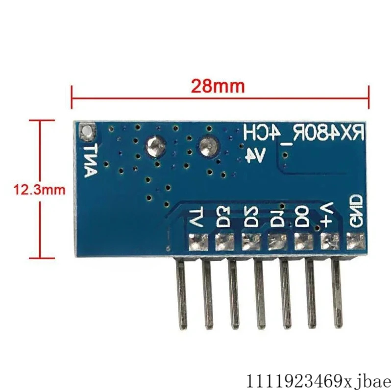 Wireless 433Mhz RF Module Rece - огляд і ціна 433Mhz Receiver Module