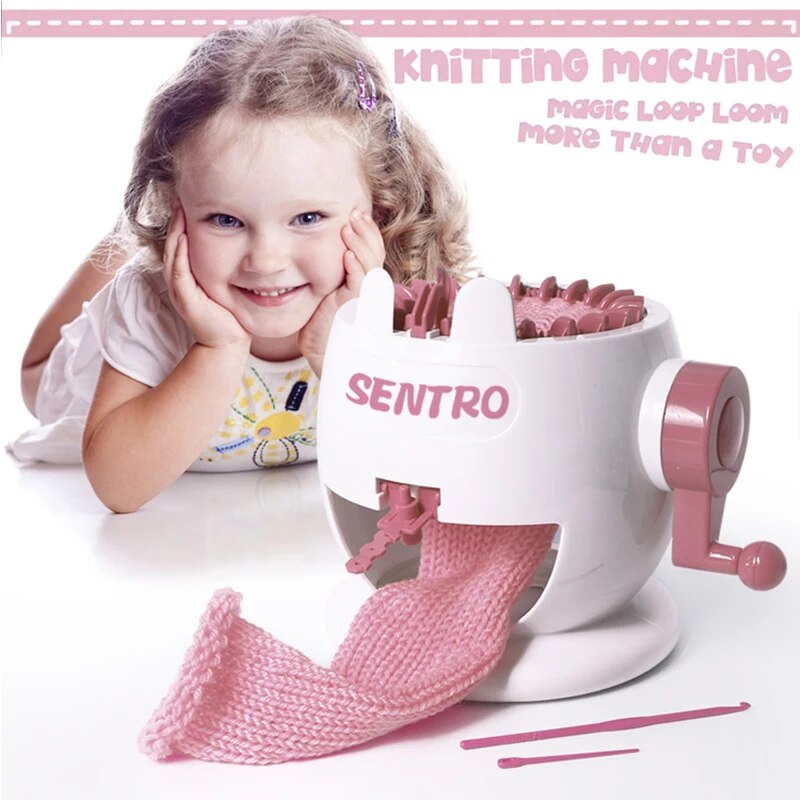 22 DIY Needles Knitting Machin - огляд і ціна Diy Automation