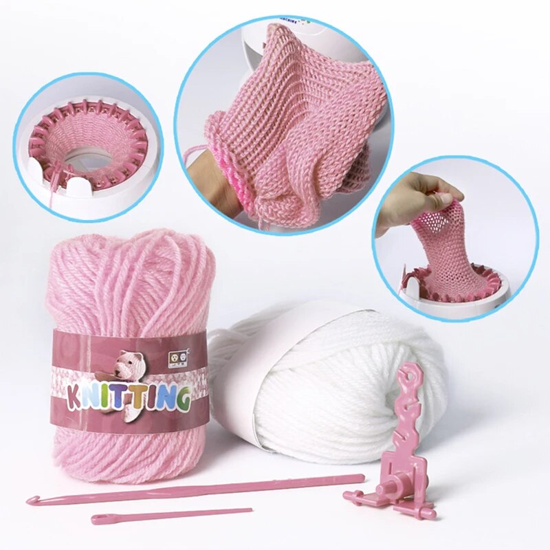22 DIY Needles Knitting Machin - огляд і ціна Diy Automation