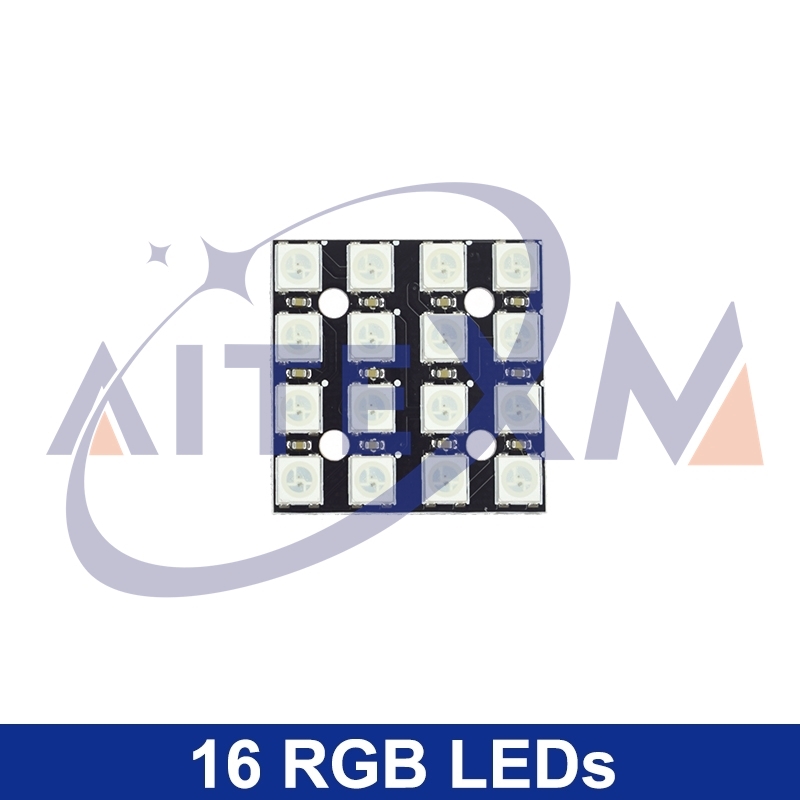 WS2812 Module 5050 RGB 4x4 8x8 - огляд і ціна Rgb Led Matrix 8X8