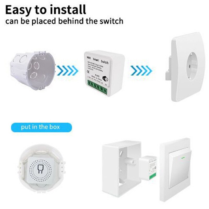 Tuya 16A Mini Wifi Smart Switc - огляд і ціна Diy Home Automation Controller