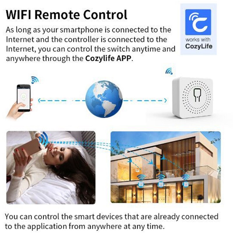 Tuya 16A Mini Wifi Smart Switc - огляд і ціна Diy Home Automation Controller