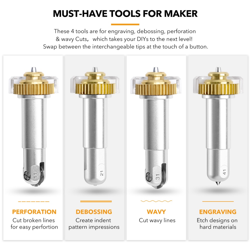 1pc Wavy Blade Engraving Tip C - огляд і ціна Diy Automation
