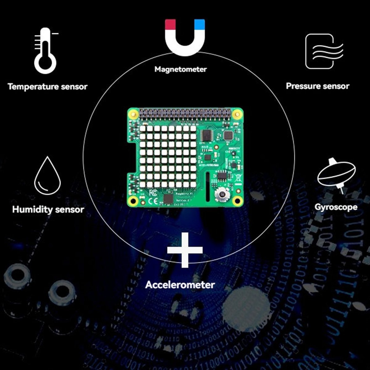 For Raspberry Pi SenseHAT with - огляд і ціна Rgb Led Matrix 8X8