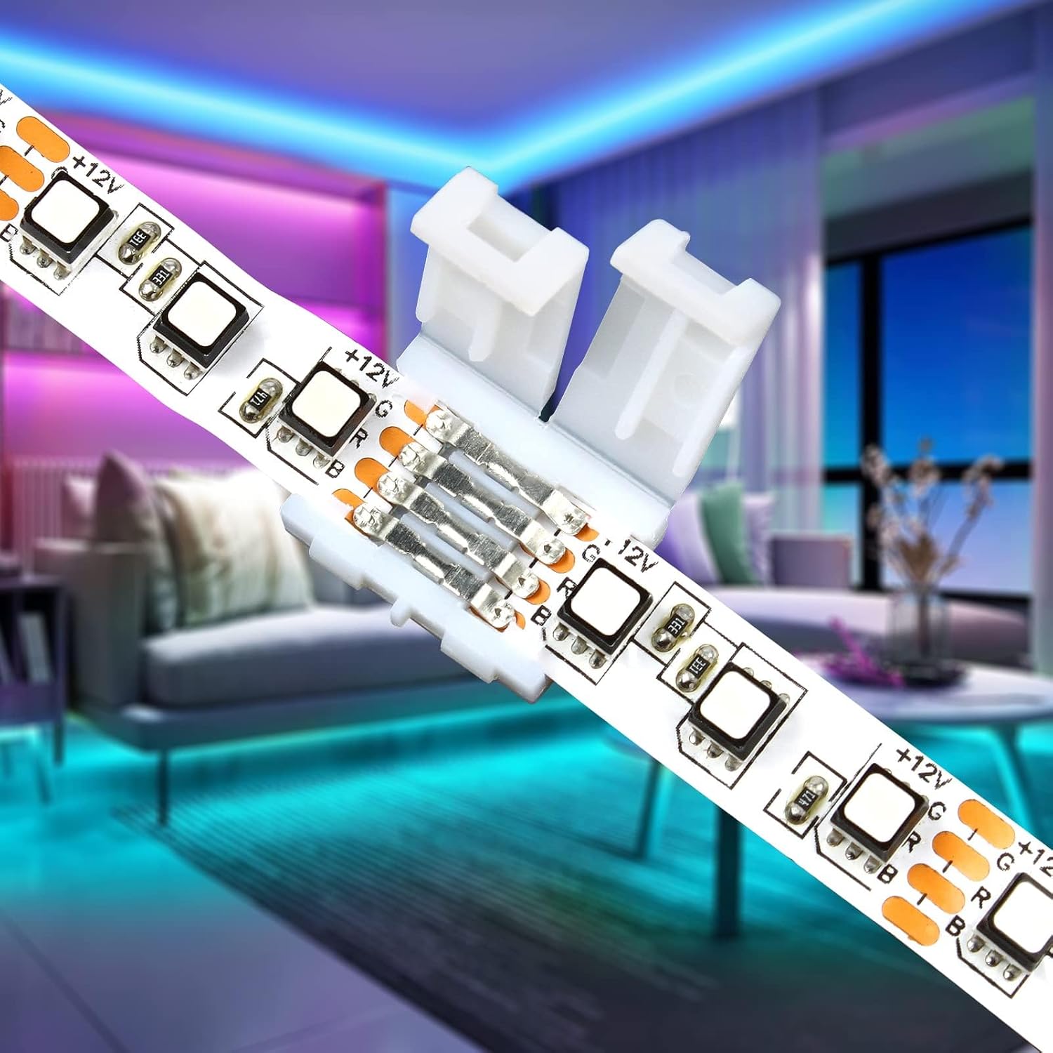8mm-10mm 4-Pin I Shape LED Str - огляд і ціна Rgb Led Matrix 8X8