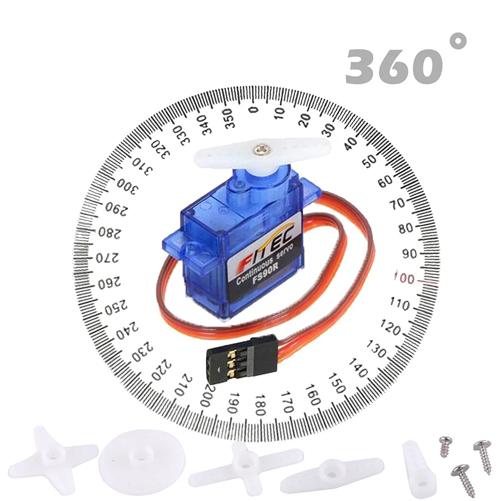 Feetech Mini FS90R Micro Servo - огляд і ціна Diy Automation