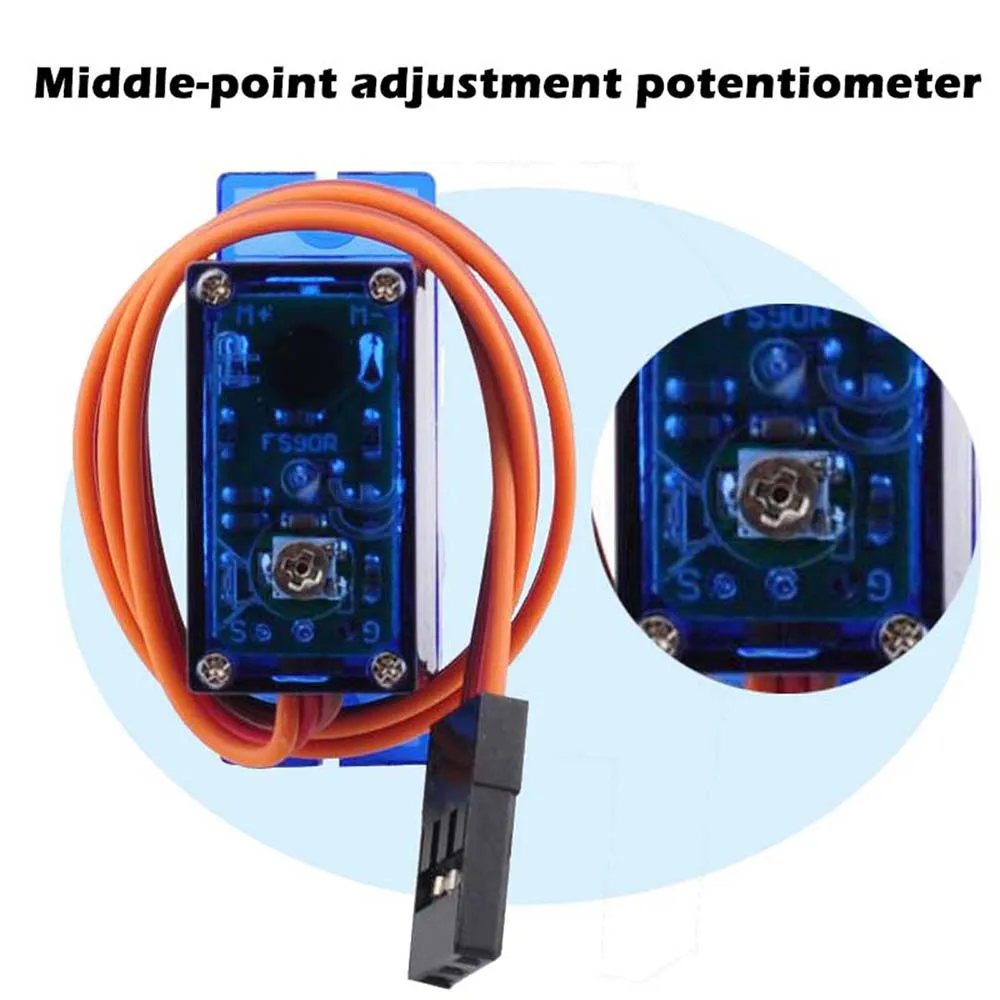 Feetech Mini FS90R Micro Servo - огляд і ціна Diy Automation