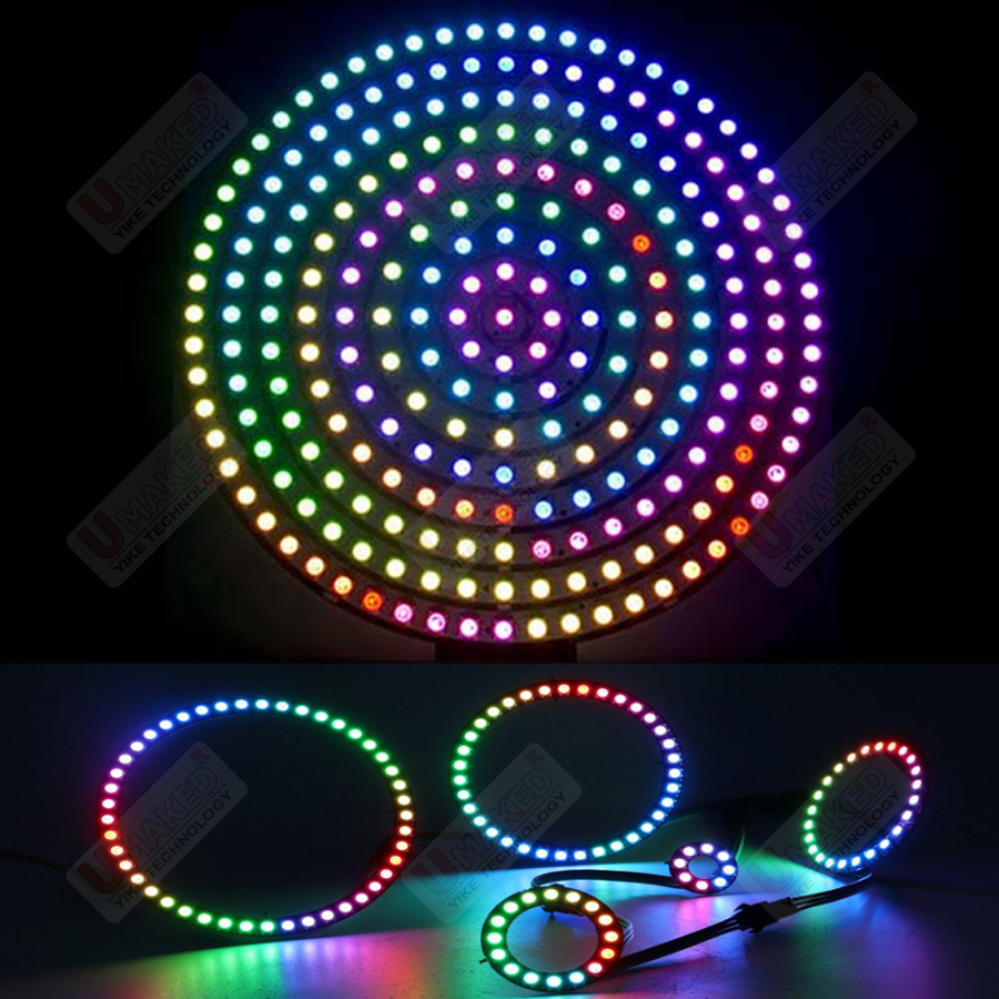 2pcs WS2812B Individually Addr - огляд і ціна Rgb Led Matrix 8X8