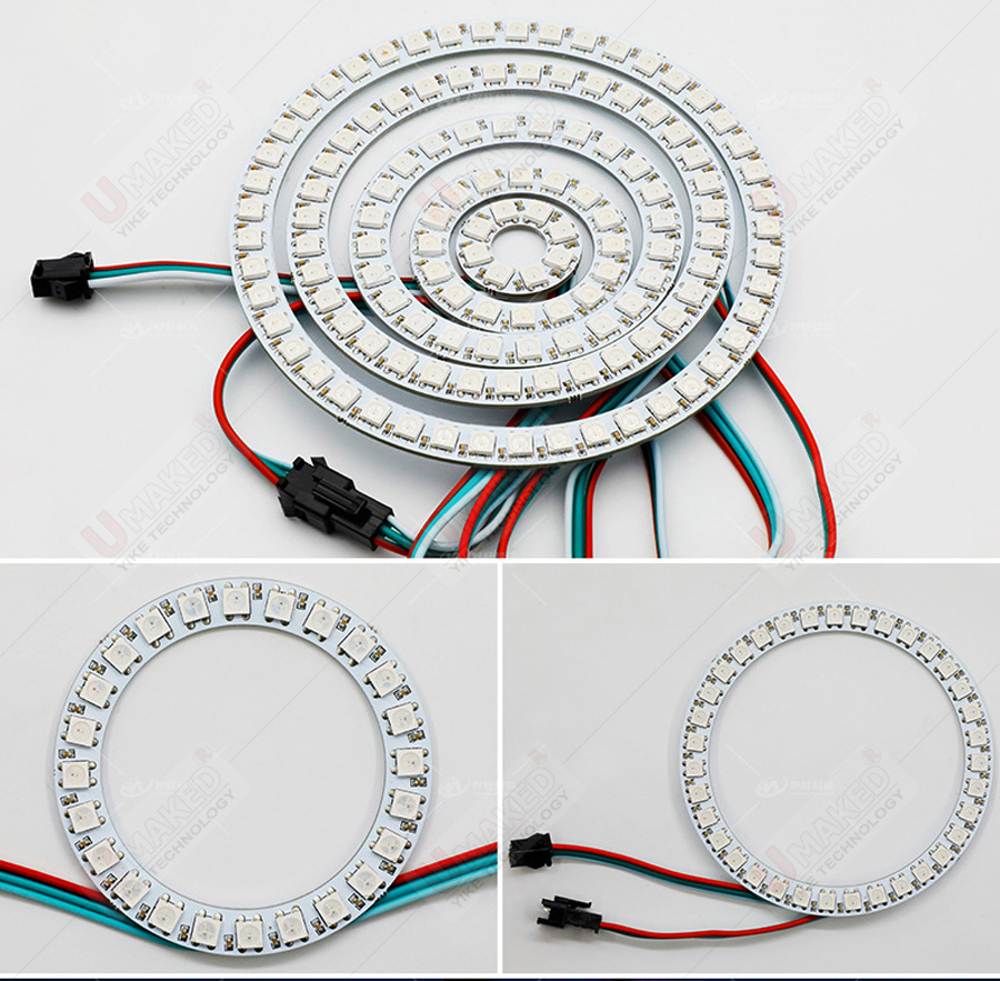 2pcs WS2812B Individually Addr - огляд і ціна Rgb Led Matrix 8X8