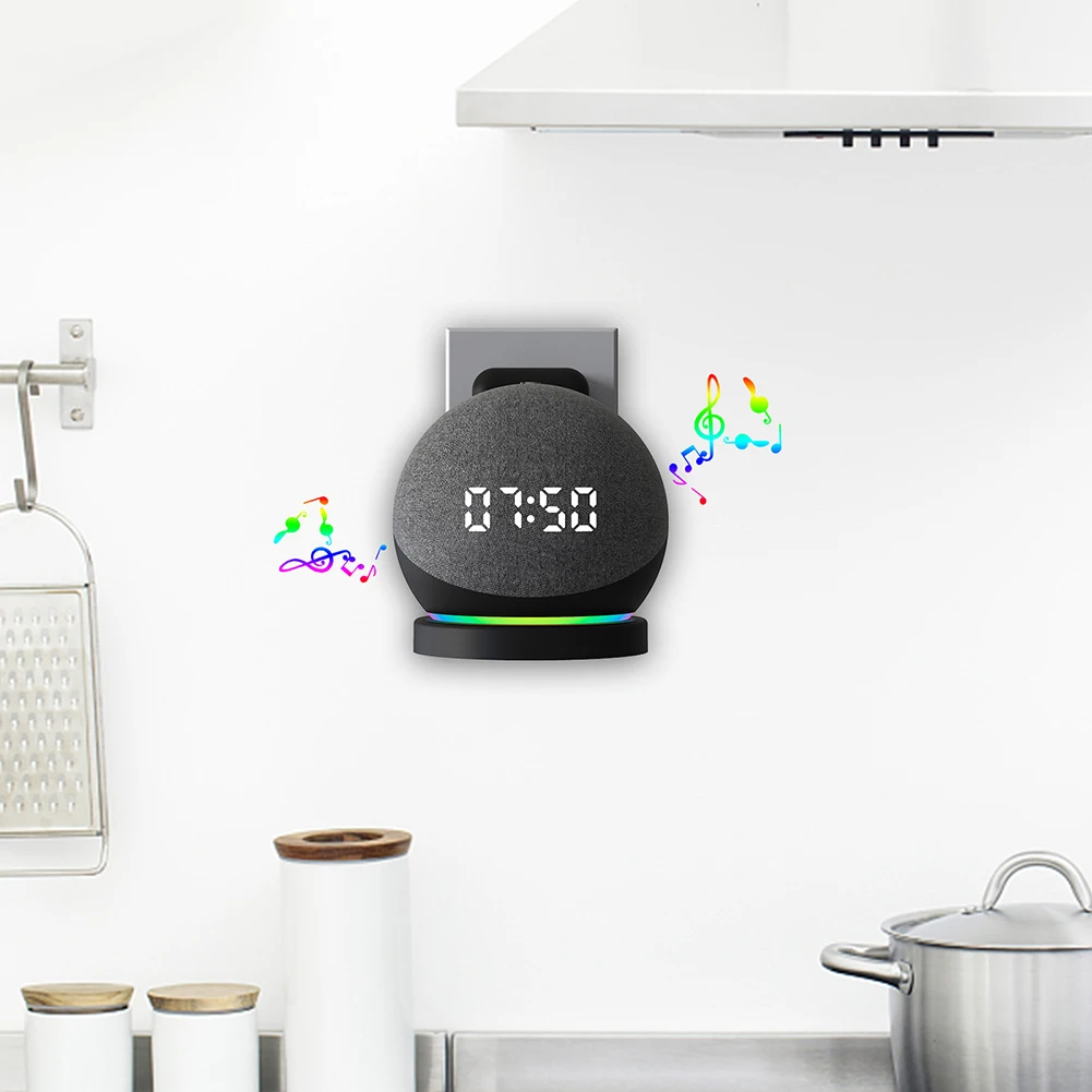 Plastic Speaker Wall Mount Hol - огляд і ціна Amazon Speaker Echo Dot 5