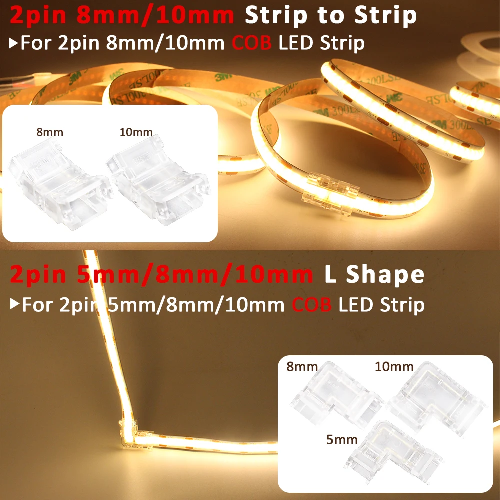 5PCS LED Strip Connector COB S - огляд і ціна Rgb Led Matrix 8X8