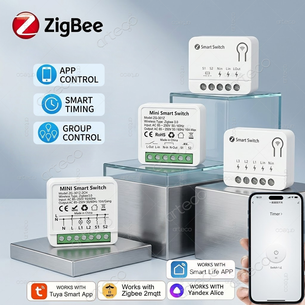 Tuya Zigbee Mini DIY Smart Swi - огляд і ціна Home Automation Diy