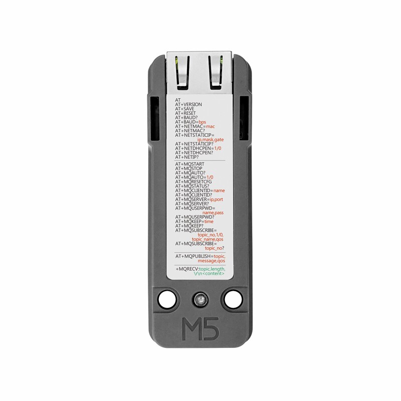 Official M5Stack Ethernet Comm - огляд і ціна Ethernet Module W5500