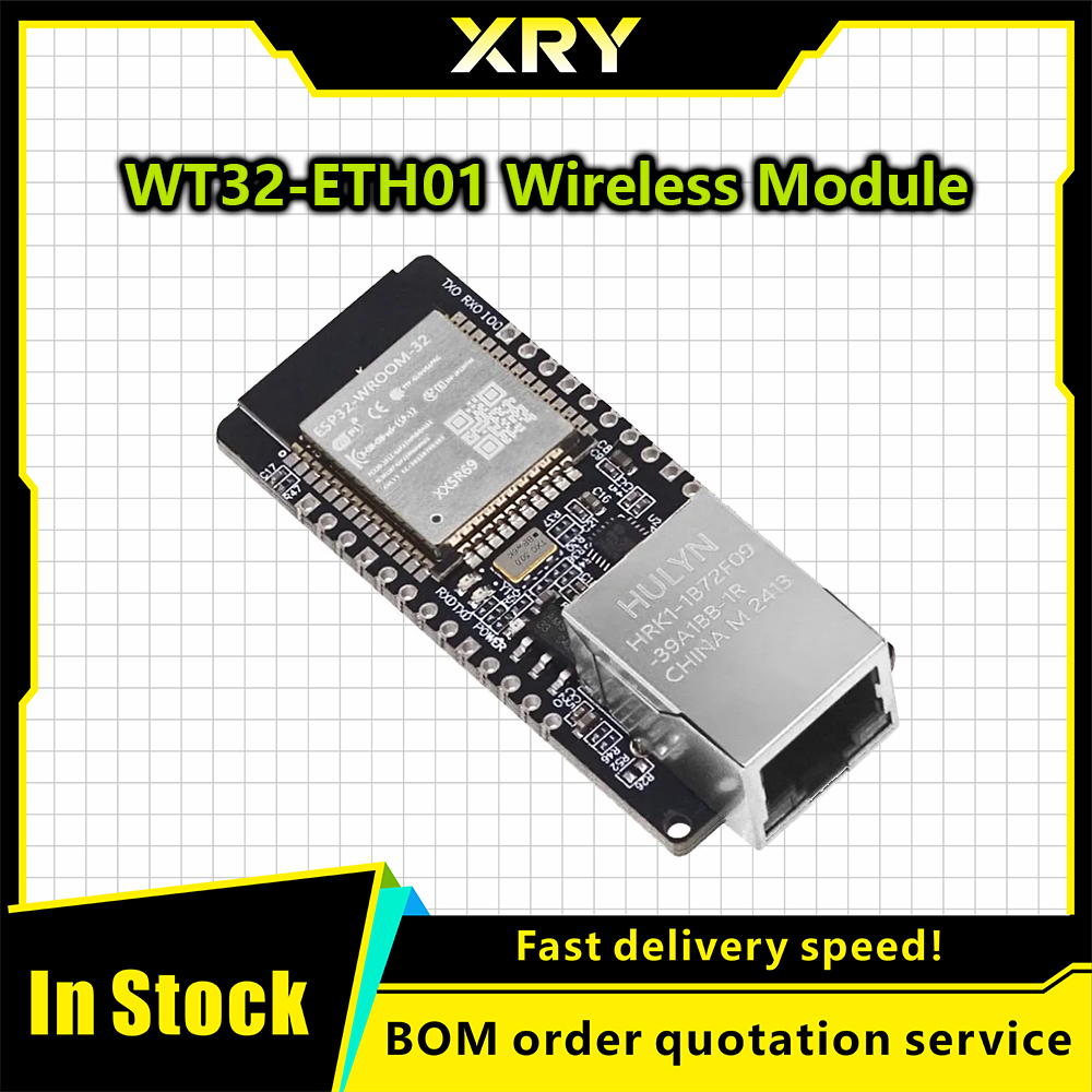 WT32-ETH01 Embedded Serial Por - огляд і ціна Ethernet Module W5500