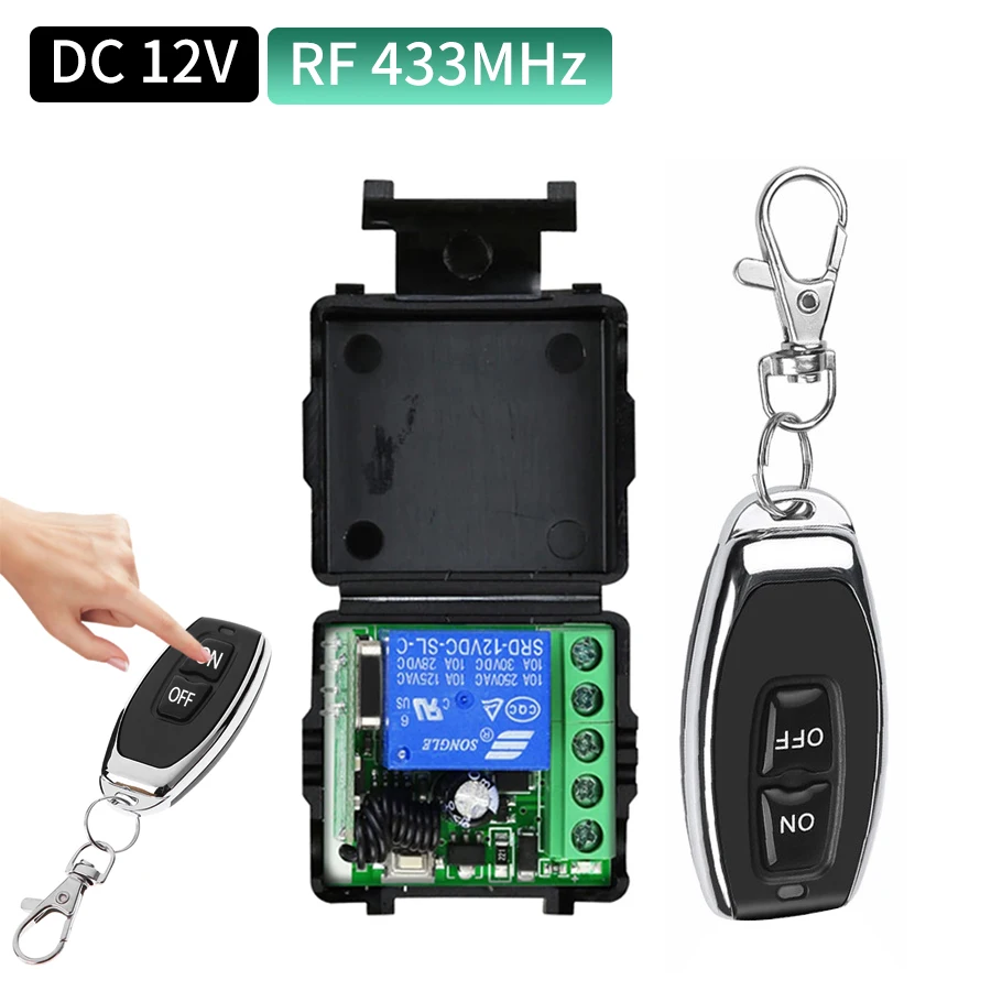 RF433MHz Wireless Switch Build - огляд і ціна 433Mhz Receiver Module