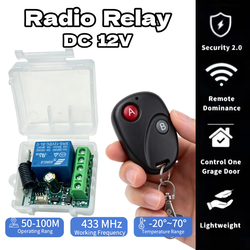 433 Mhz Universal Wireless Rem - огляд і ціна 433Mhz Receiver Module