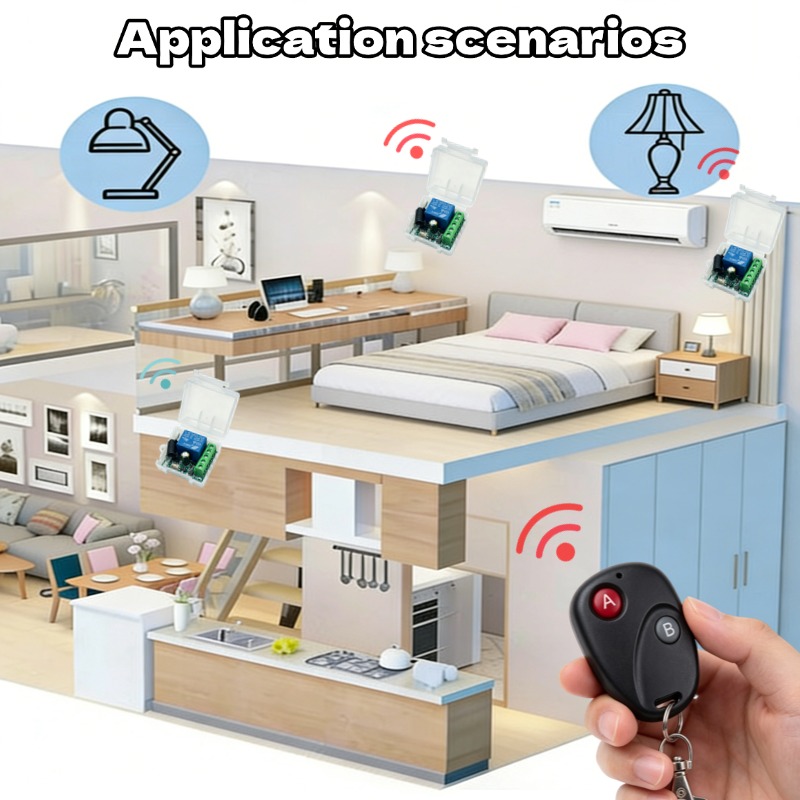 433 Mhz Universal Wireless Rem - огляд і ціна 433Mhz Receiver Module