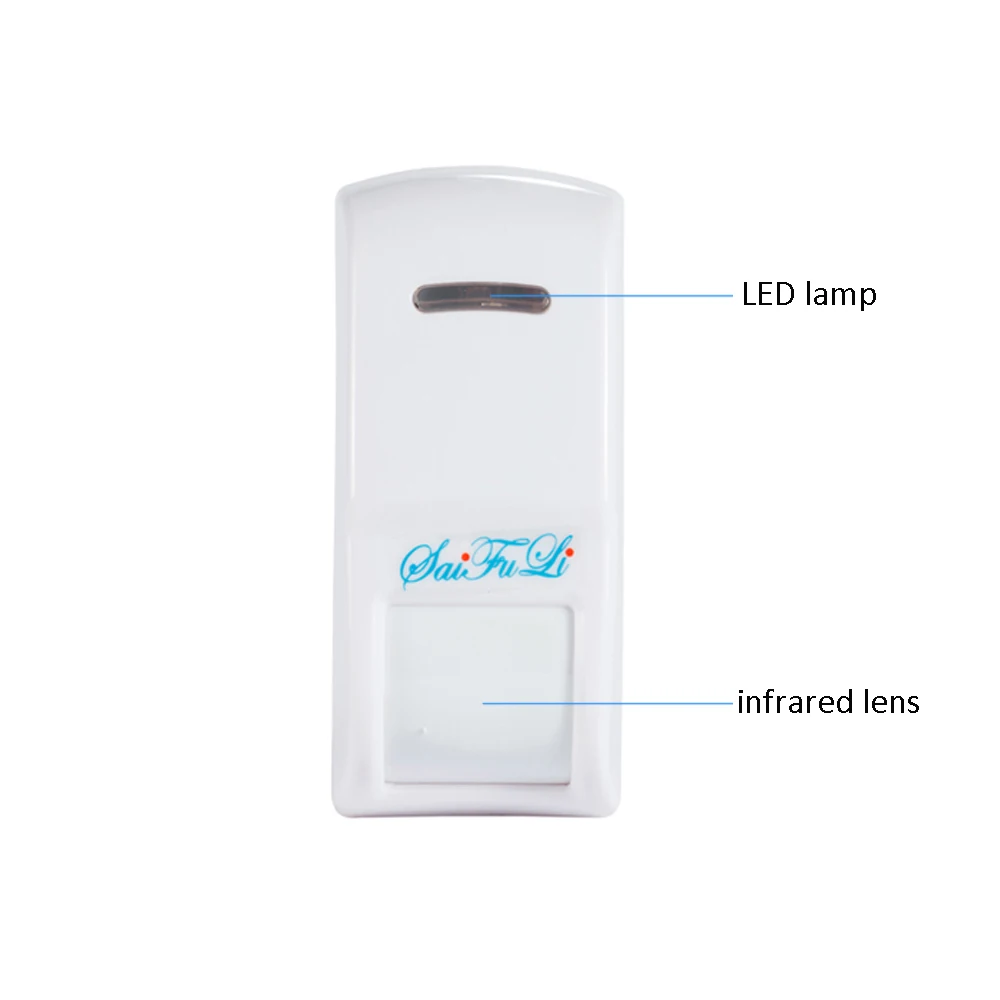 4Pcs Wire Curtain Infrared Det - огляд і ціна Motion Sensor Pir Wired