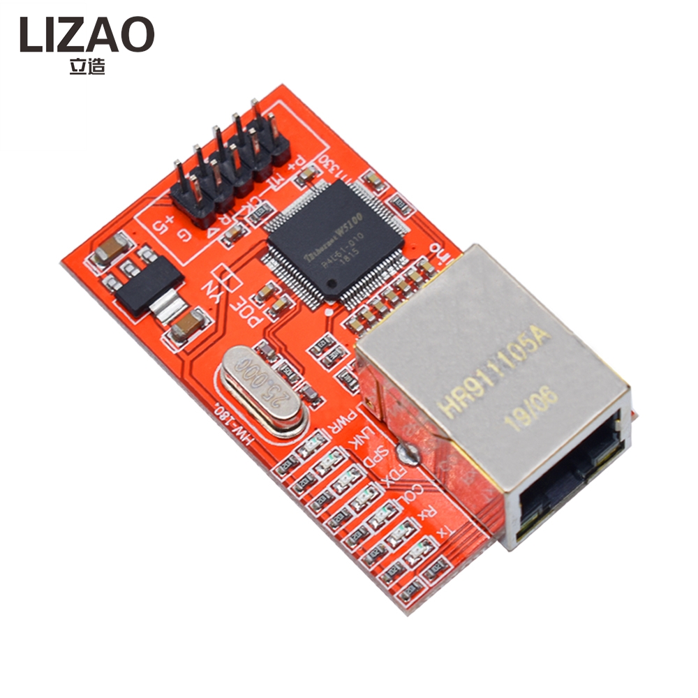 W5100 Ethernet Module, 3.3V LA - огляд і ціна Ethernet Module W5500