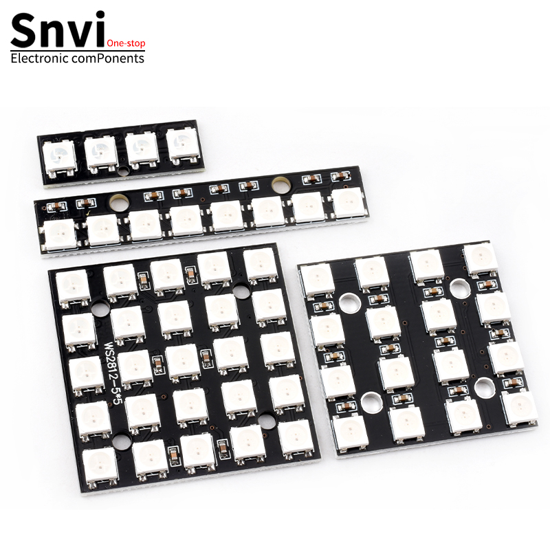 NEW WS2812 LED 5050 RGB 8x8 LE - огляд і ціна Rgb Led Matrix 8X8
