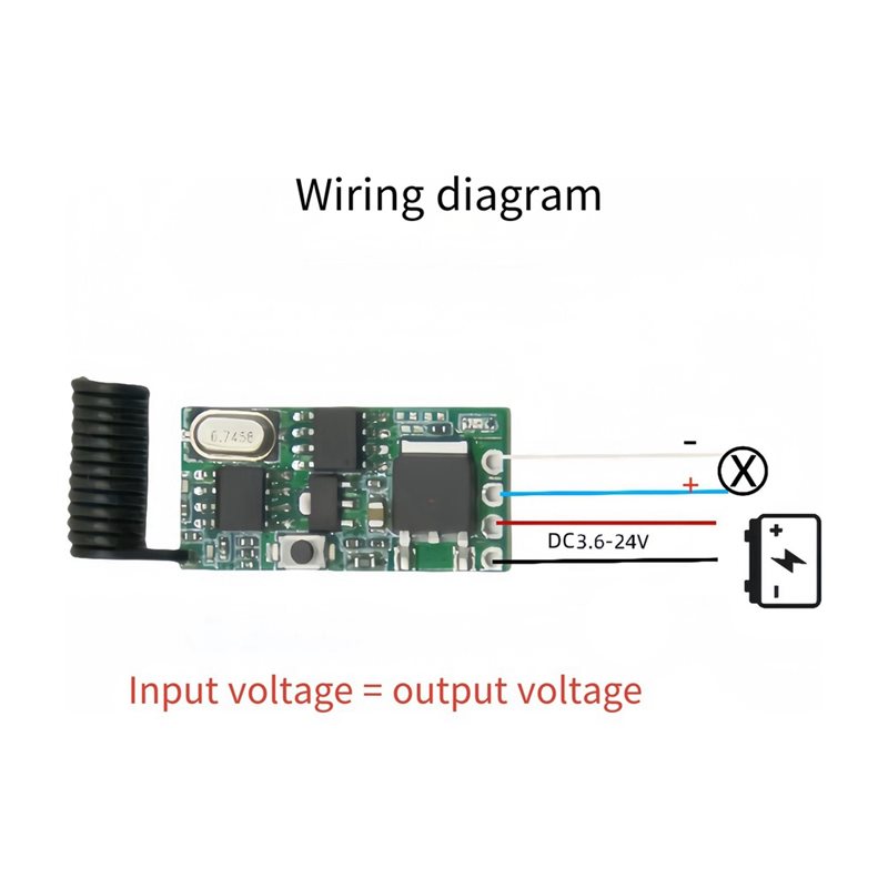 Y45A-For RF Switch Controller+ - огляд і ціна 433Mhz Receiver Module