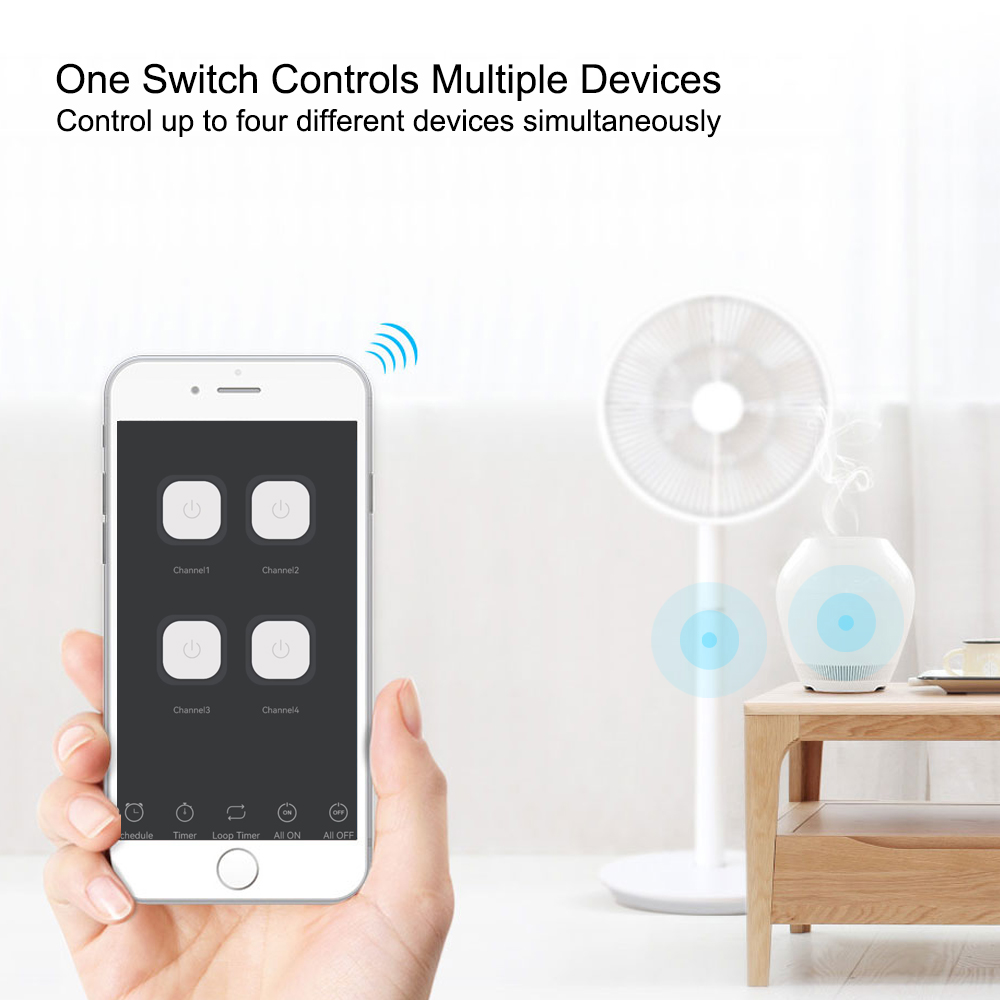 4CH Wifi / Zigbee Smart Relay  - огляд і ціна Home Automation Diy