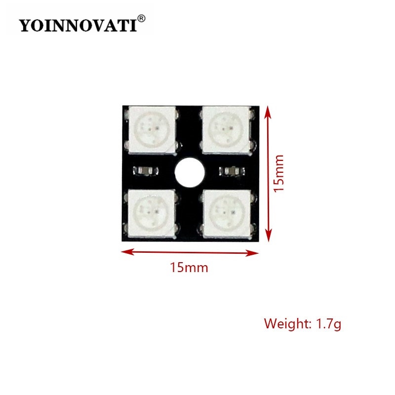 WS2812 LED 5050 RGB 8x8 LED Ma - огляд і ціна Rgb Led Matrix 8X8