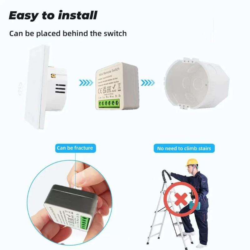 RF 433 MHz Smart Switch Mini D - огляд і ціна Diy Home Automation Controller