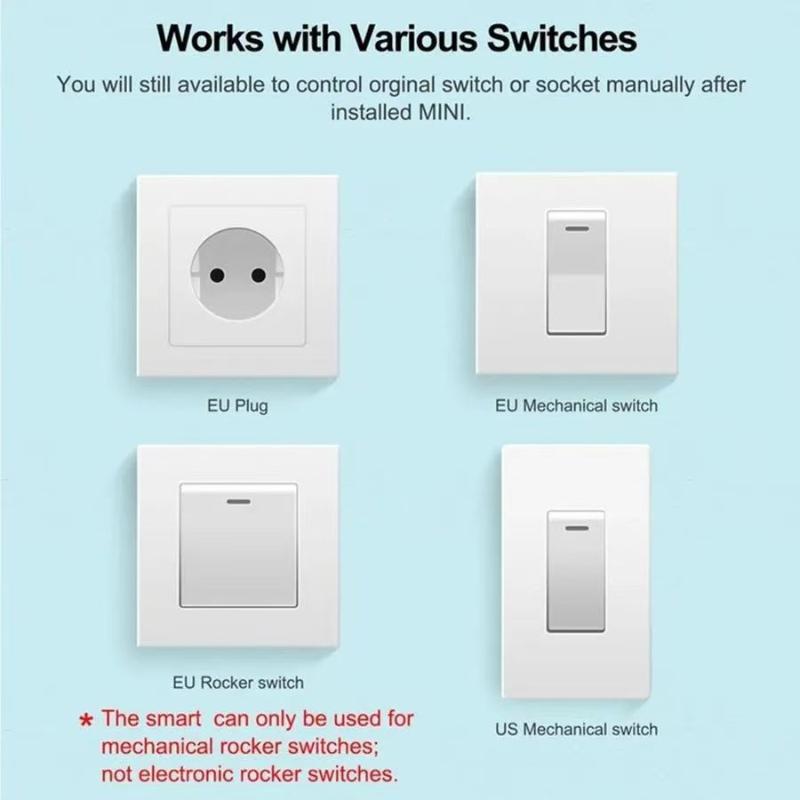 RF 433 MHz Smart Switch Mini D - огляд і ціна Diy Home Automation Controller
