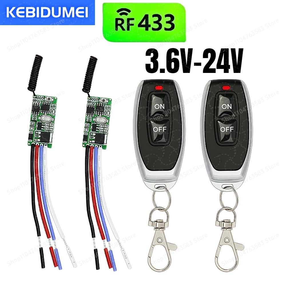433Mhz 1CH RF Relay Receiver D - огляд і ціна 433Mhz Receiver Module