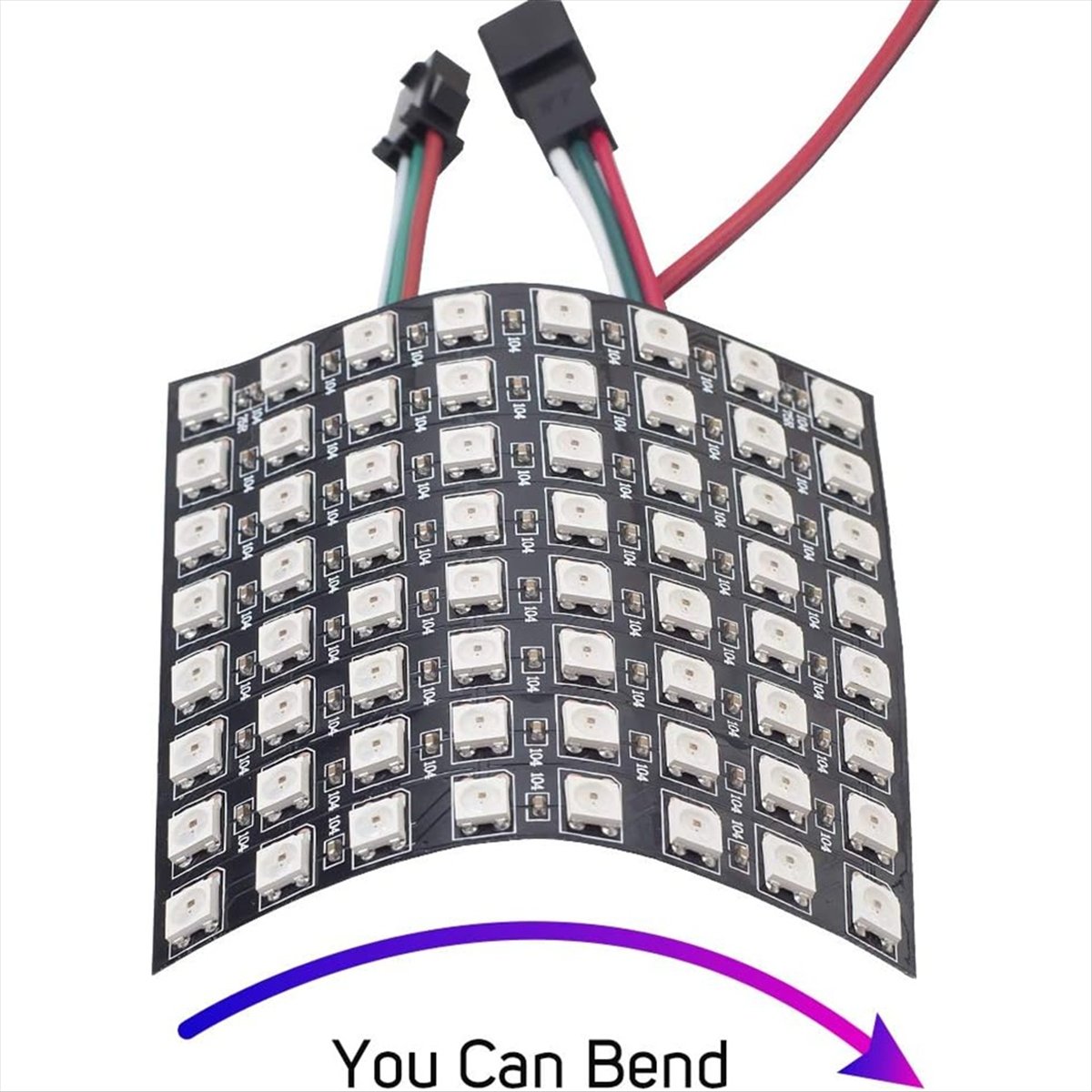 A36R WS2812B Dot Matrix Screen - огляд і ціна Rgb Led Matrix 8X8