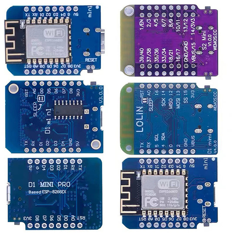 WeMos D1 Mini Pro V3.0 NodeMcu - огляд і ціна Esp8266 Nodemcu Board
