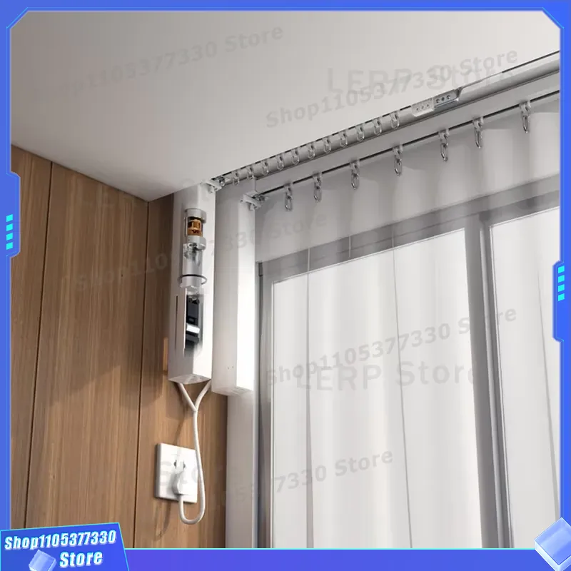 Smart Electric Curtain Track M - огляд і ціна Home Automation System Design