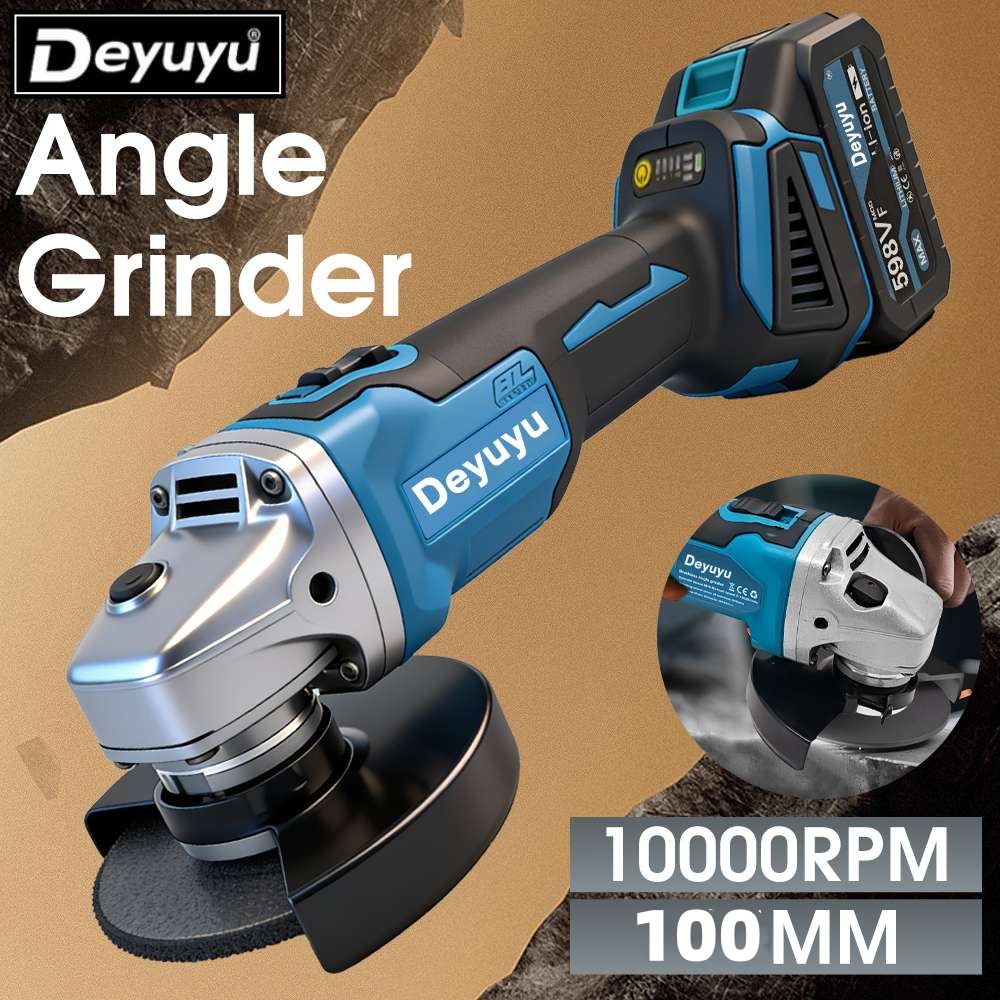 100mm Rechargeable Angle Grind - огляд і ціна Diy Automation