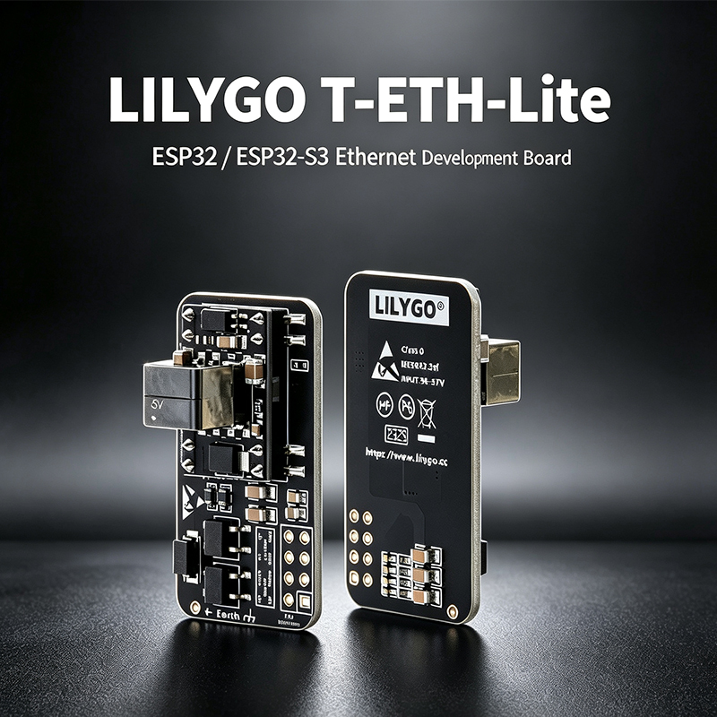 LILYGO T‑ETH‑Lite Dev Board,ES - огляд і ціна Ethernet Module W5500
