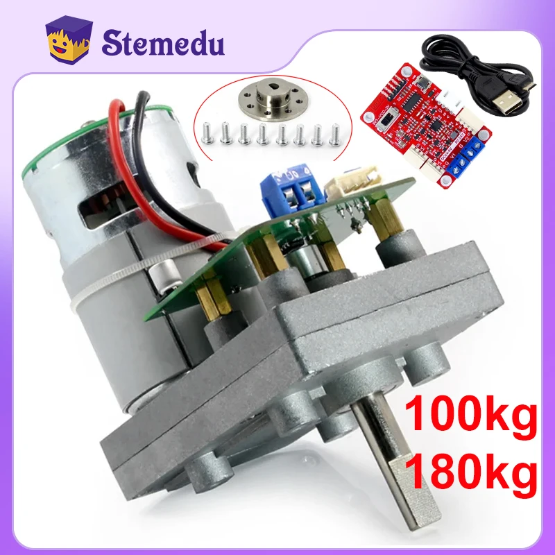 12V 100kg 150kg Large Torque R - огляд і ціна Diy Automation